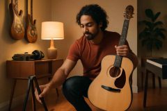 Como escolher o suporte para violão ideal: guia completo de suportes de chão e parede