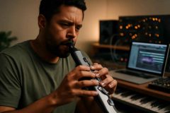 Como escolher e configurar o instrumento musical EWI para performance e gravação
