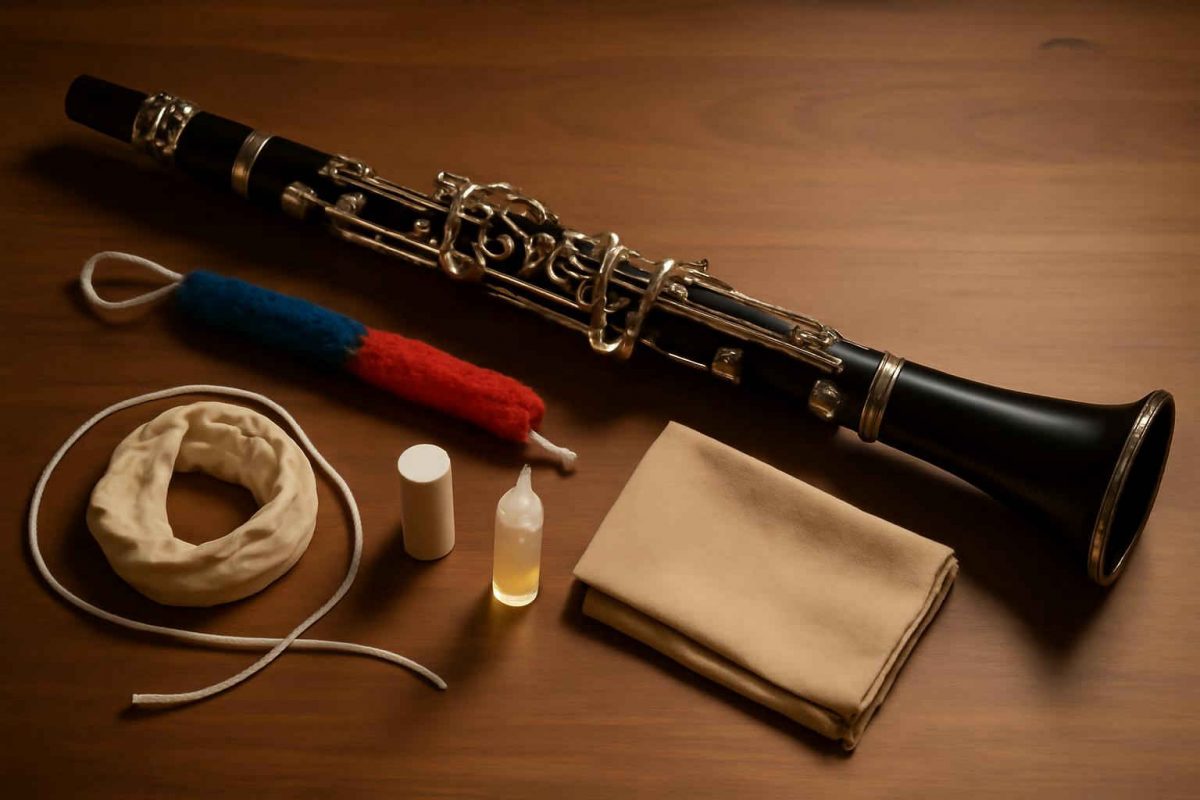 Como limpar e manter o instrumento musical clarinete: guia completo