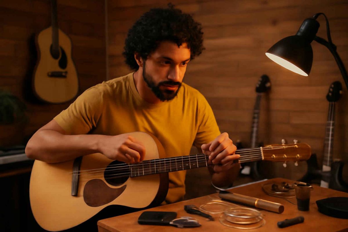 Instrumento Musical Violão: Guia Completo para Troca e Manutenção de Cordas