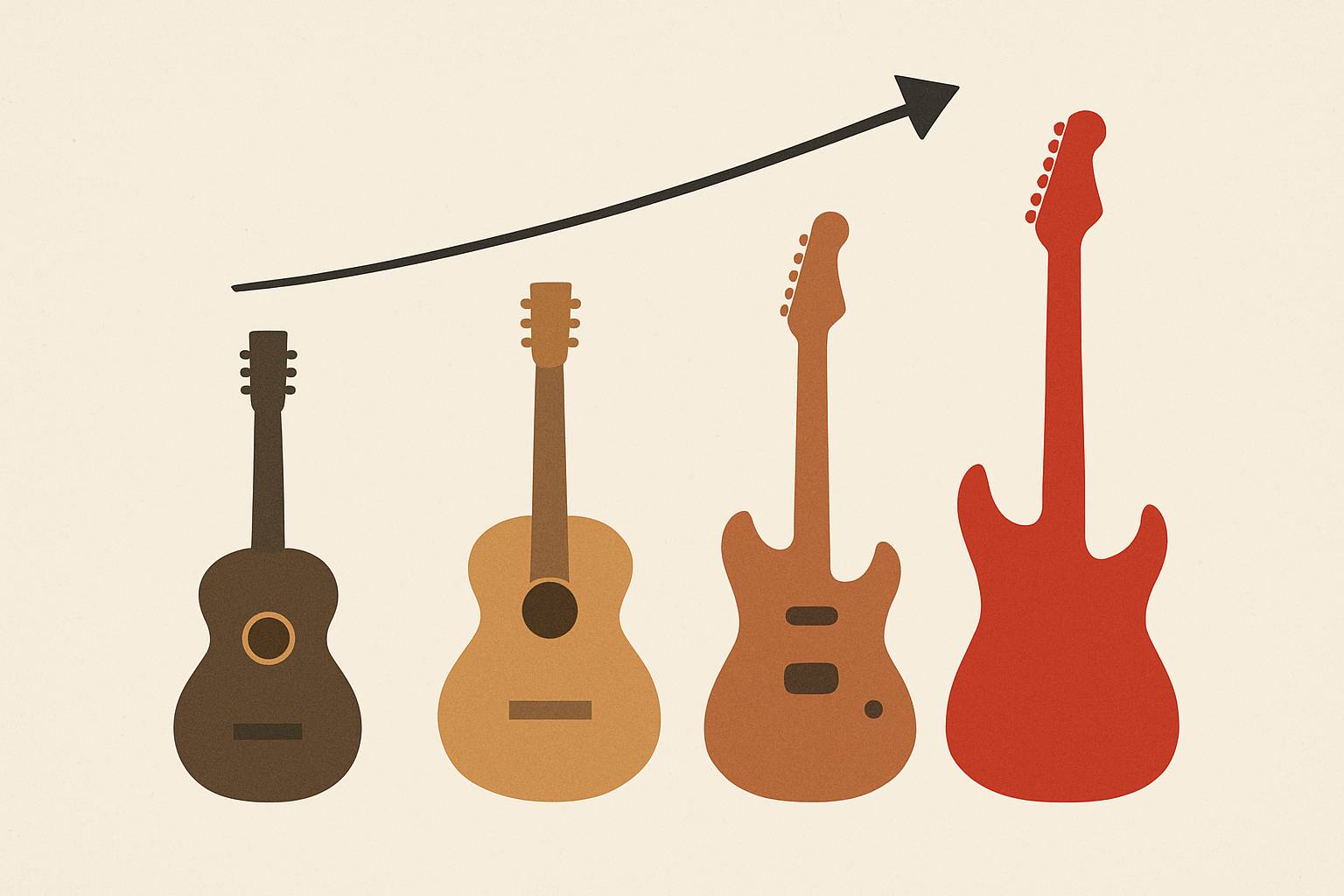 O que mudou recentemente no mercado de guitarras