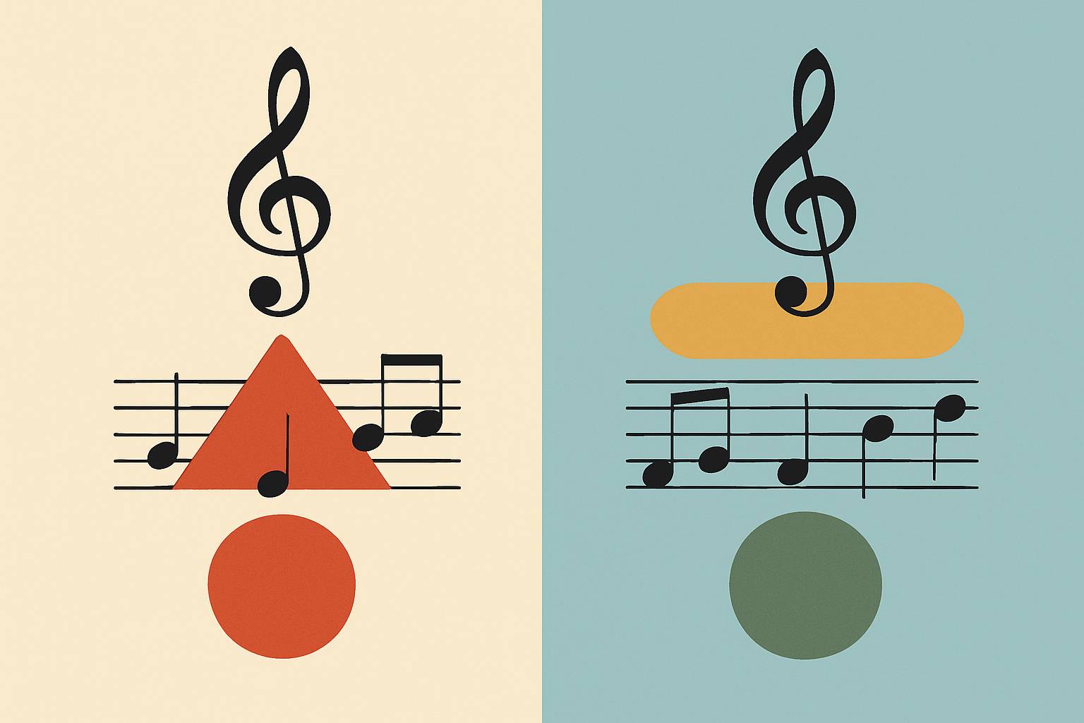 Análise comparativa: harmonia funcional x harmonia modal