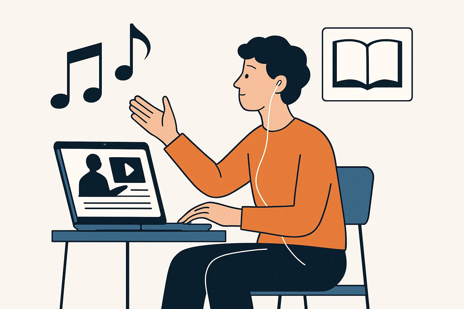 Benefícios de estudar teoria musical online