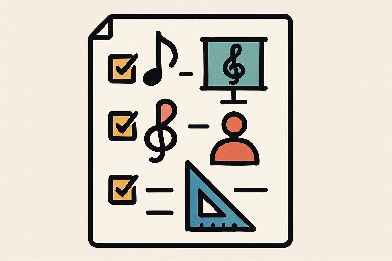 Critérios para escolher o curso de teoria musical ideal